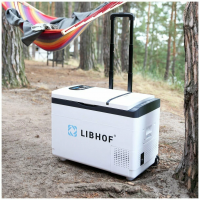 Автомобильный холодильник Libhof K-30H, белый