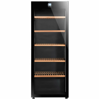 Винный шкаф Avintage DIVA300, 3 температурные зоны, 294 бутылки, антивибрационная система, черный