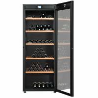 Винный шкаф Avintage DIVA300, 3 температурные зоны, 294 бутылки, антивибрационная система, черный