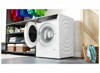 Стиральная машина Bosch WGB256A1ME, с паром, iDos, наклейка на Русском, белый/черный (Германия)