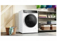 Стиральная машина Bosch WGB256A1ME, с паром, iDos, наклейка на Русском, белый/черный (Германия)