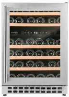Винный шкаф Temptech OX60DX, нержавеющая сталь