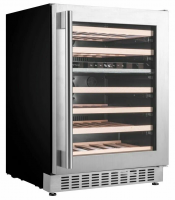 Винный шкаф Temptech OX60DX, нержавеющая сталь
