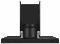 Вытяжка купольная MEFERI SLIMBOX60BK LIGHT, черный