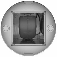 Вытяжка островная MEFERI TUBE40IX ISLA POWER, серебристый