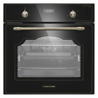 Духовой шкаф MEFERI MEO606BK RETRO, черный