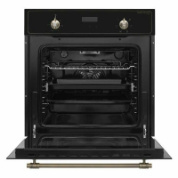 Духовой шкаф MEFERI MEO606BK RETRO, черный