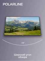 Телевизор Polarline 65PU51TC-SM, 65" LED, 4K Ultra HD, черный, смарт ТВ, Android