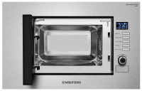 Встраиваемая микроволновая печь MEFERI MMO6020IX SLIM POWER, серебристый