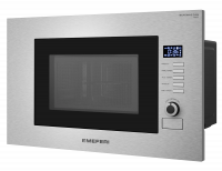 Встраиваемая микроволновая печь MEFERI MMO6020IX SLIM POWER, серебристый