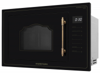 Встраиваемая микроволновая печь MEFERI MMO6025BK RETRO, черный