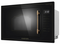 Встраиваемая микроволновая печь MEFERI MMO6025BK RETRO, черный