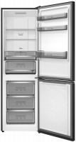 Холодильник MEFERI MFR185BK TOTAL NO FROST COMBI ULTRA, черный