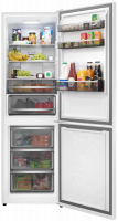 Холодильник MEFERI MFR185WH TOTAL NO FROST COMBI ULTRA, белый