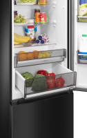 Холодильник MEFERI MFR200BK TOTAL NO FROST COMBI ULTRA, черный