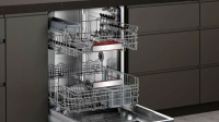 Посудомоечная машина встраиваемая Neff S257ZB802E, полноразмерная, сушка с цеолитом, индикация времени на полу (Германия)