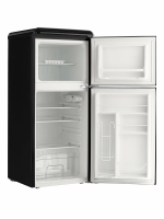 Холодильник Tesler RT-152 BLACK, ретро, черный