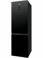 Холодильник DeLonghi DCS 19NFI NB DAMIANO, No Frost, черное стекло