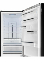 Холодильник DeLonghi DCS 19NFI NB DAMIANO, No Frost, черное стекло