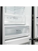 Холодильник DeLonghi DCS 19NFI NB DAMIANO, No Frost, черное стекло