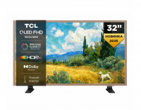 Телевизор QLED TCL 32A400 Pro, Full HD, 60 Гц, Smart TV (Google TV) бежевый (2026г.)