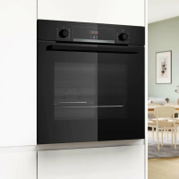 Духовой шкаф Bosch HBA554EB3, очистка EcoClean, телескопы, черный (Испания)