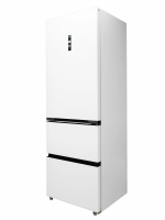 Холодильник многокамерный DeLonghi DMFS 19PINF BB MATTEO, инвертор, Total No Frost, белое стекло