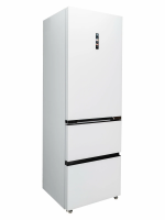 Холодильник многокамерный DeLonghi DMFS 19PINF BB MATTEO, инвертор, Total No Frost, белое стекло