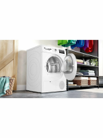 Сушильная машина Bosch WTH86277PL, 8 кг, тепловой насос, белый