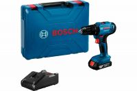 Дрель-шуруповерт Bosch GSB 183-LI, кейс в комплекте, ударный, аккумуляторный