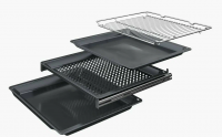 Духовой шкаф электрический с паром Bosch HRG4720B3, пиролитическая очистка, электрический гриль