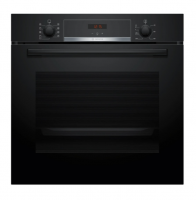 Духовой шкаф Bosch HBA534EB3, очистка EcoClean, телескопы, черный (Польша)