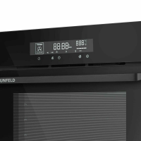 Духовой шкаф электрический MAUNFELD AEOD76106B, черный