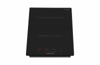 Индукционная варочная панель MEFERI MIH302BK COMFORT 30 см, черный, объединение конфорок Flex Zone, непрерывный нагрев