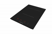 Индукционная варочная панель MEFERI MIH302BK COMFORT 30 см, черный, объединение конфорок Flex Zone, непрерывный нагрев