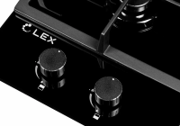 Газовая варочная панель LEX GVG 321 BL, черный