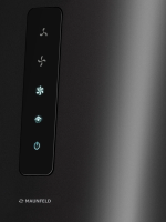 Вытяжка цилиндрическая MAUNFELD Vega 39 Wall Sensor LED, черный
