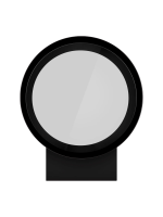 Вытяжка цилиндрическая MAUNFELD Vega 39 Wall Sensor LED, черный