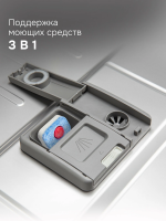 Встраиваемая посудомоечная машина Zigmund & Shtain DW 310.6, полноразмерная