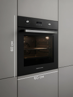Духовой шкаф электрический Zigmund & Shtain E 164 B, черный