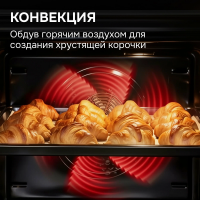 Духовой шкаф электрический Zigmund & Shtain E 180 B, черный