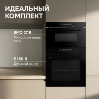 Духовой шкаф электрический Zigmund & Shtain E 180 B, черный