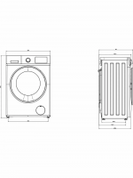 Стиральная машина Delonghi AVENALE L 614 VI, белый