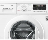 Стиральная машина с сушкой LG F1296CDS0X, 6кг, инвертор, белый
