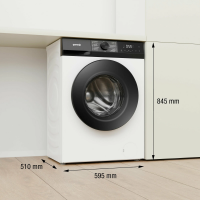 Стиральная машина с сушкой Gorenje WD2G2P854A3C2/C, 8 кг, 1400 об./мин, инверторный мотор, белый