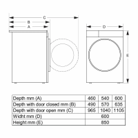Стиральная машина Gorenje WG694A11, 9 кг, 1400 об./мин, инверторный мотор, обработка паром, белый