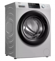 Стиральная машина Haier HW60-BP12959ASE, инверторная, 6 кг, 12 программ, 1200 об/мин, пар, серебристый