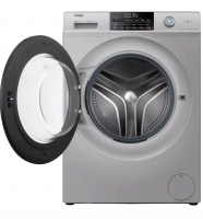 Стиральная машина Haier HW60-BP12959ASE, инверторная, 6 кг, 12 программ, 1200 об/мин, пар, серебристый