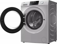 Стиральная машина Haier HW60-BP12959ASE, инверторная, 6 кг, 12 программ, 1200 об/мин, пар, серебристый