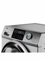 Стиральная машина Haier HW80-BP14969ASE, 8 кг, 12 программ, управление с WIFI, 1400 об/мин, серебристый